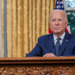 President Joe Biden addresses the nation after the attempted assassination of former President Donald Trump on Sunday. (Adam Schultz/The White House)