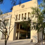 Las Cruces City Hall (Photo by Heath Haussamen)