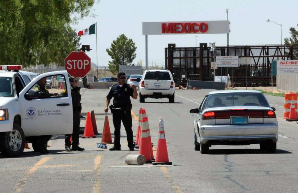 The Santa Teresa Port of Entry in Southern New Mexico, shown here in 2012.