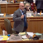 State Rep. Alan Martinez, a Rio Rancho Republican and the minority whip, speaking on the House floor in March.
