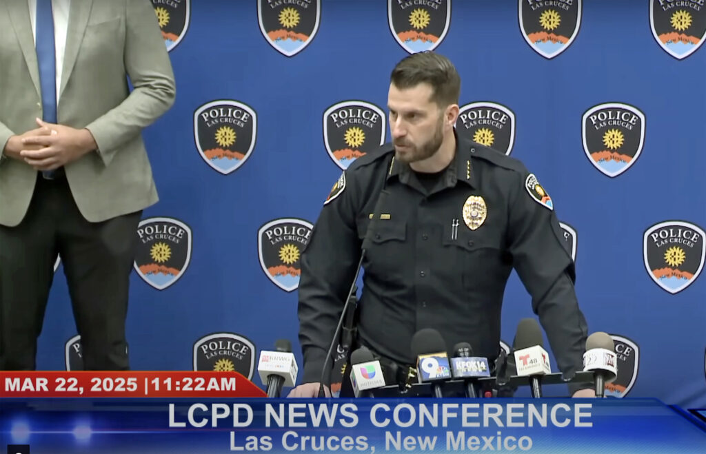 Las Cruces Police Chief Jeremy Story.