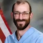 Alex Pretti's official Veterans Affairs photo.